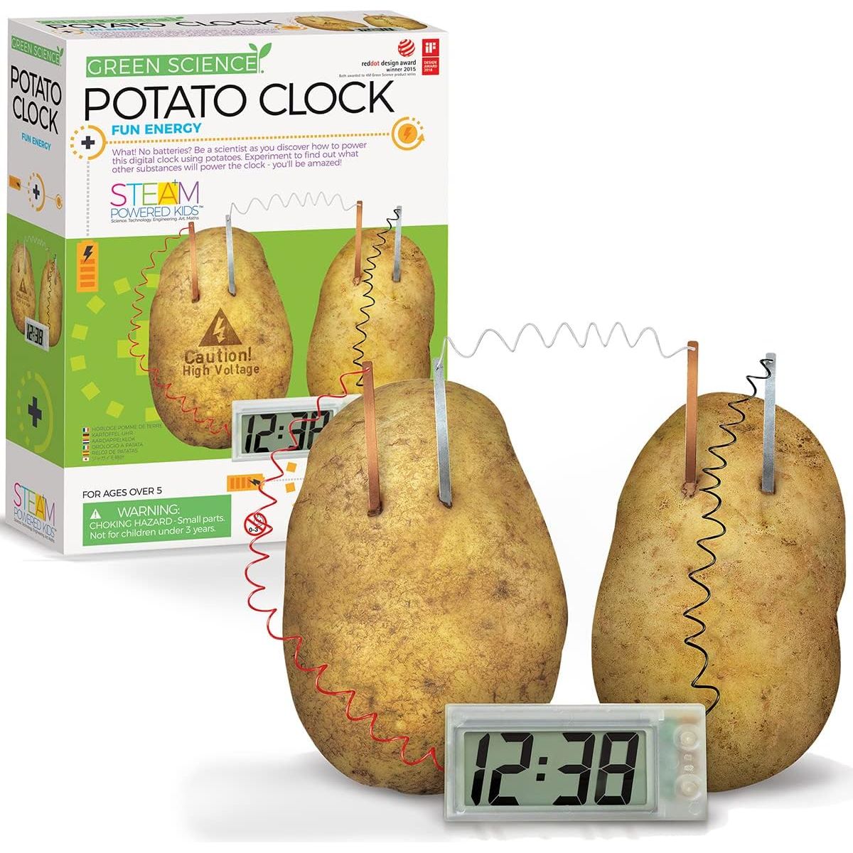 4M Green Science - ساعة البطاطس