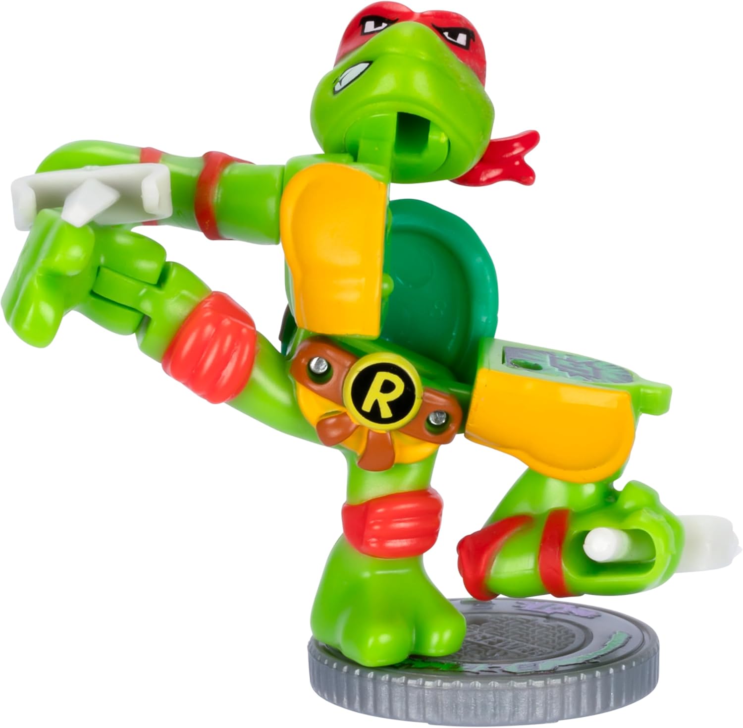 Akedo Teenage Mutant Ninja Turtles - Versus Pack Raph Versus Foot Soldier, Includes 2 Mini Battling Figures