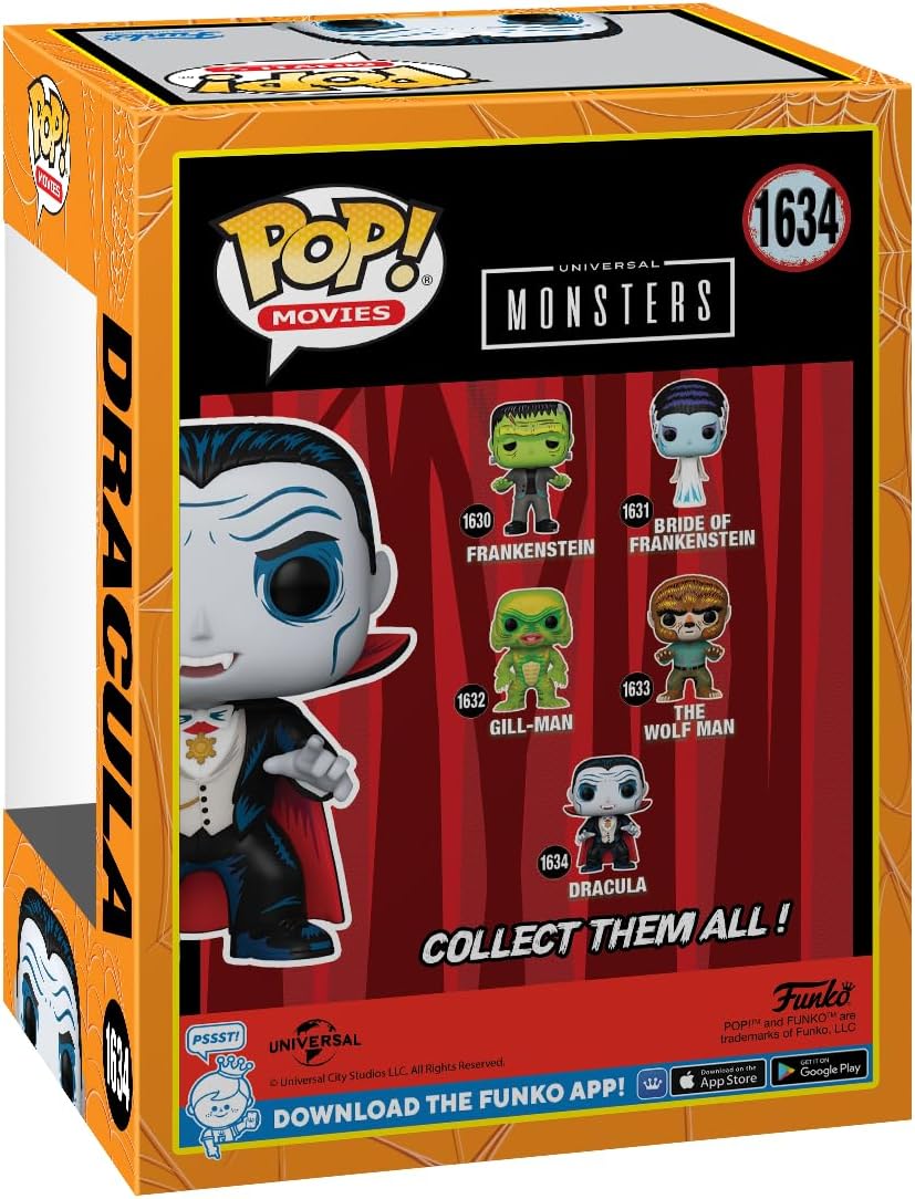 Funko Pop! Movies: The Universal Monsters - Dracula #1634