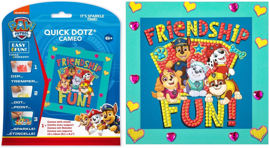 Diamond Dotz Simply Dotz Diamond Art Kit 5.1" X 5.1 - Paw Patrol Friendship