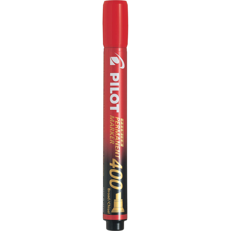 PILOT Premium 400 Permanent Markers, Broad Point Chisel Tip