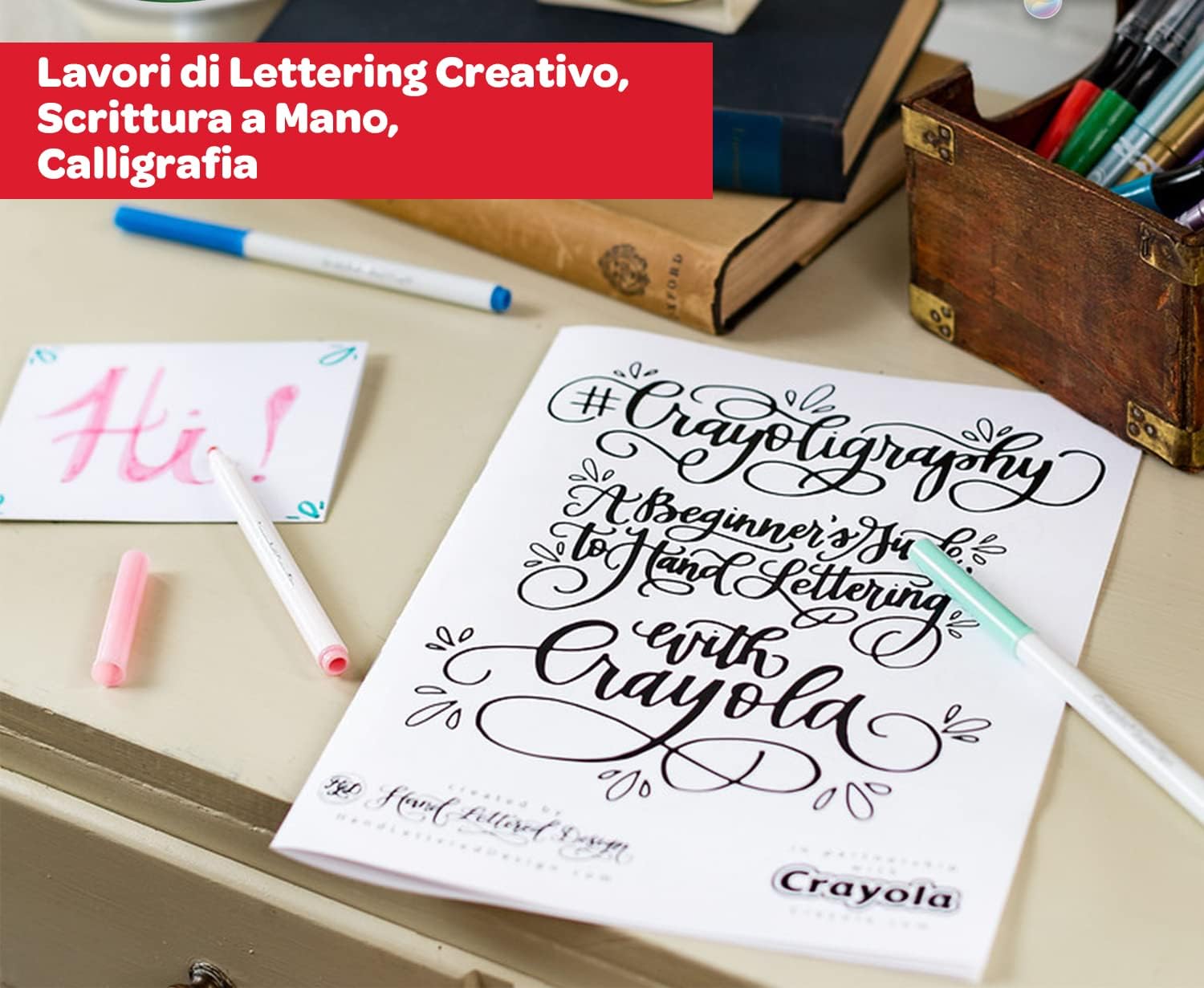 أقلام تلوين قابلة للغسل من كرايولا X24 سوبر تيبس