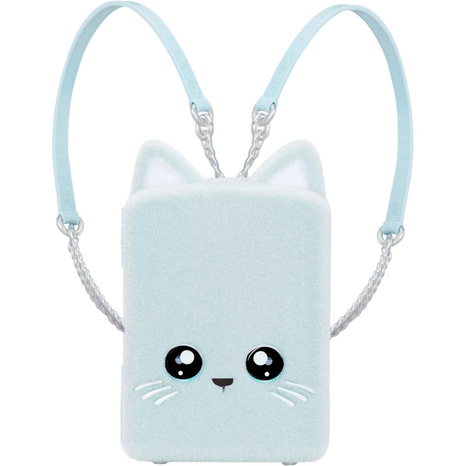Na! Na! Na! Surprise Mini Backpack Series 2 Khloe Kitty Fashion Doll, Fuzzy White Kitty Backpack, Gift for Kids