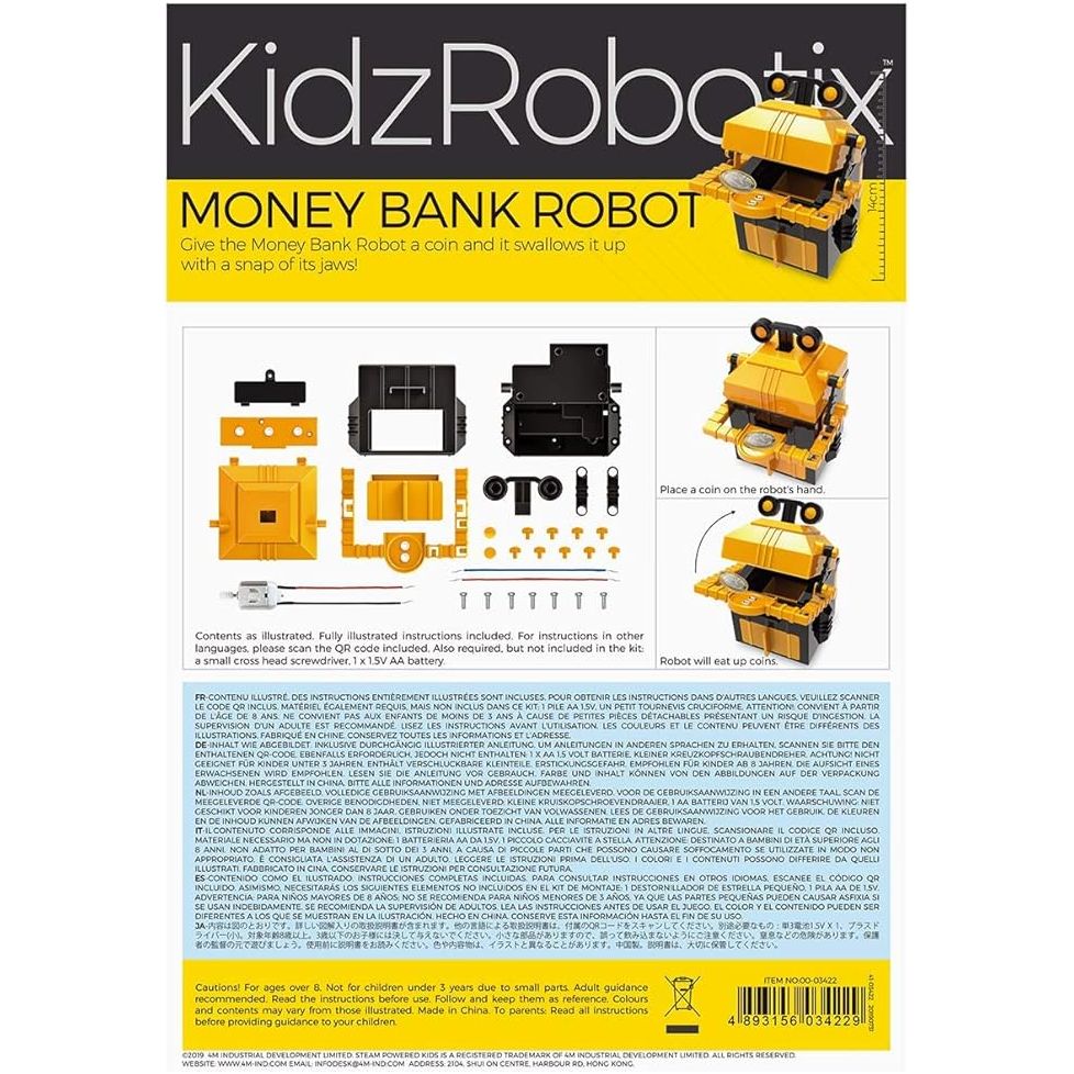4M - KidzRobotix - Money Bank Robot