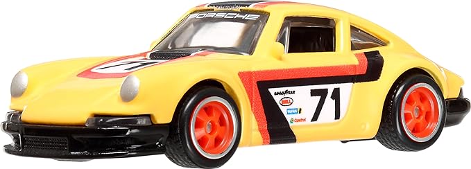 Hot Wheels Car Culture Circuit Legends '71 بورش 911 مجموعة متميزة من ثقافة السيارات بمقياس 1:64