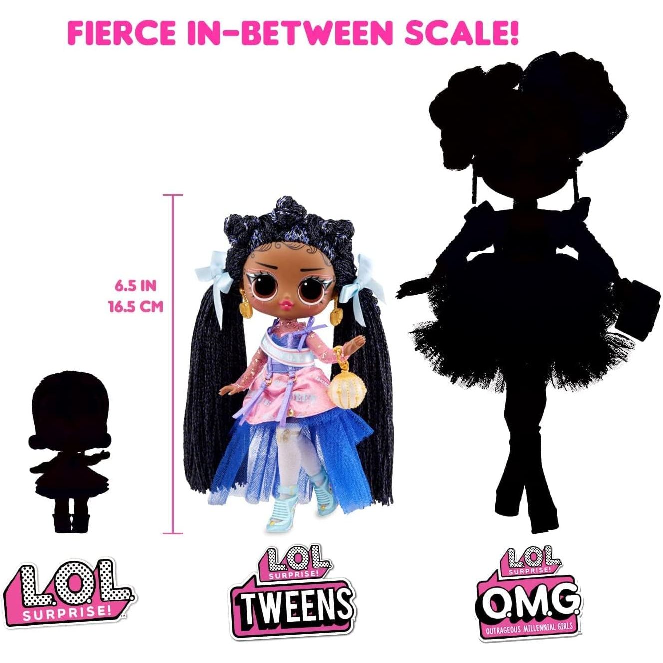 L.O.L. Surprise! Tweens Series 3 Nia Regal Fashion Doll with 15 Surprises Including Accessories for Play & Style, Holiday Toy Playset