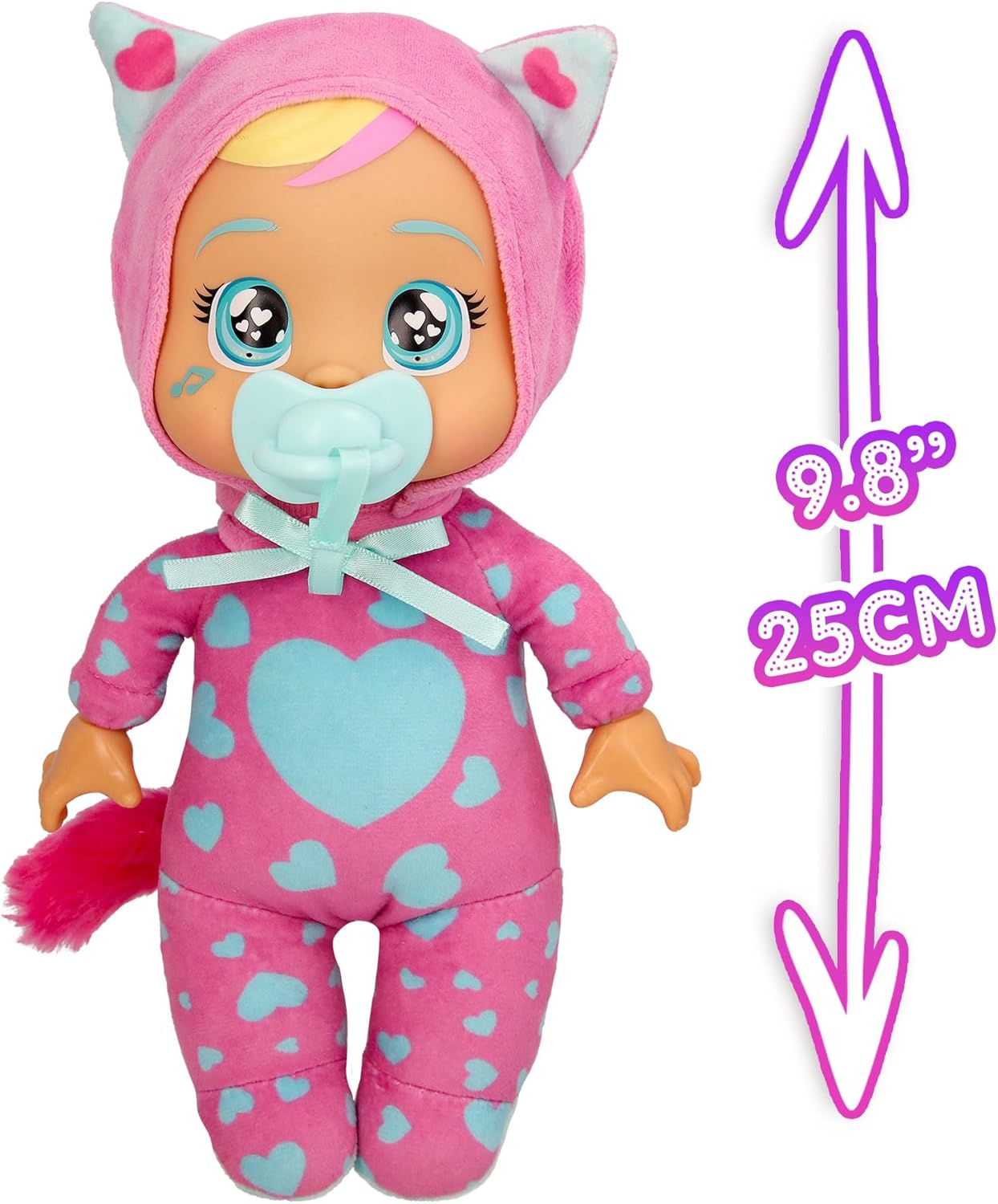 رعاية الأطفال البكاء الصغيرة - القلب الأرجواني