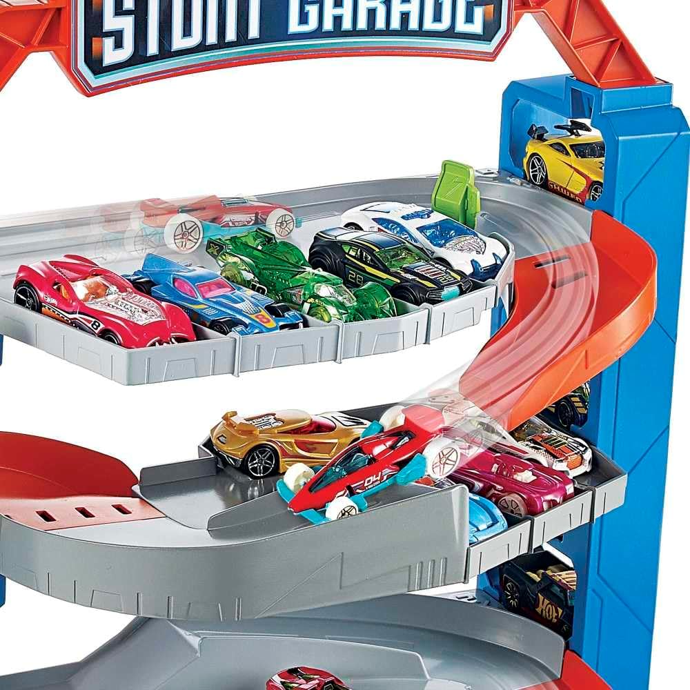 Hot Wheels City Stunt Garage Play Set Gift Idea for Ages 3 to 8 years