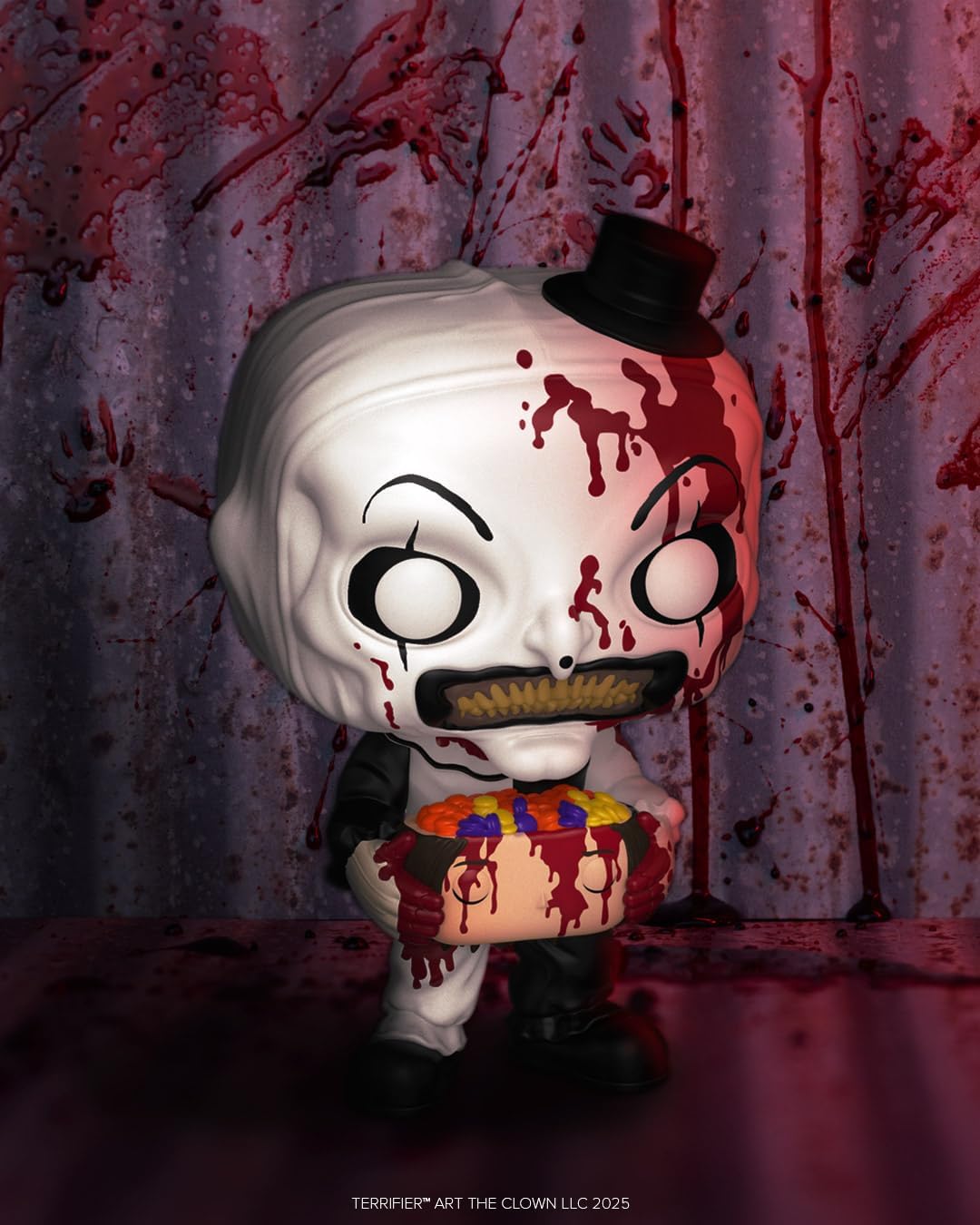 Funko Pop! Movies: Terrifier - Art The Clown (ملطخ بالدماء) #1796
