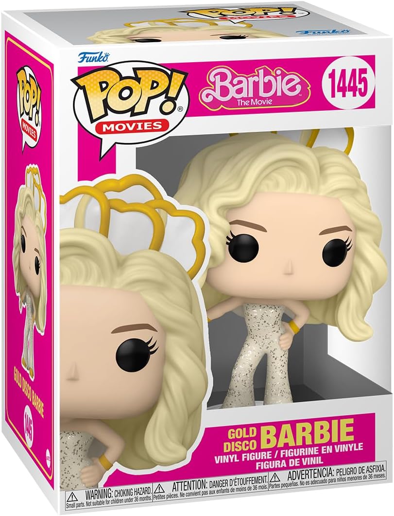 Funko POP! Movies Barbie - Gold Disco Barbie - (Dance Party)