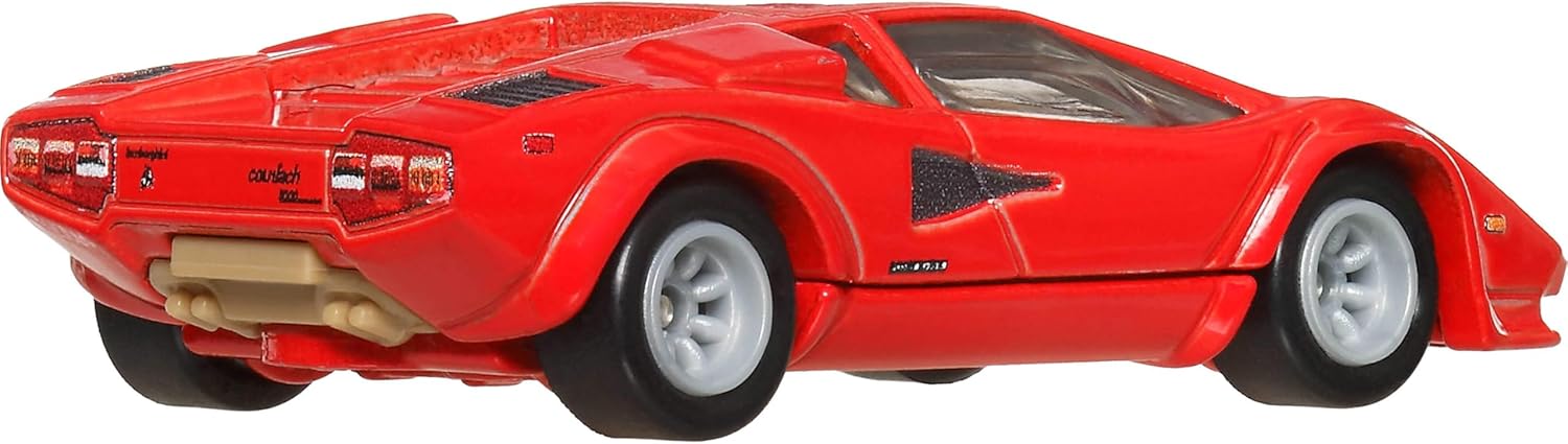 Mattel Hot Wheels Premium Car Culture 2-Pack, Lamborghini Countach LP5000 QV & Lancia Stratos Zero