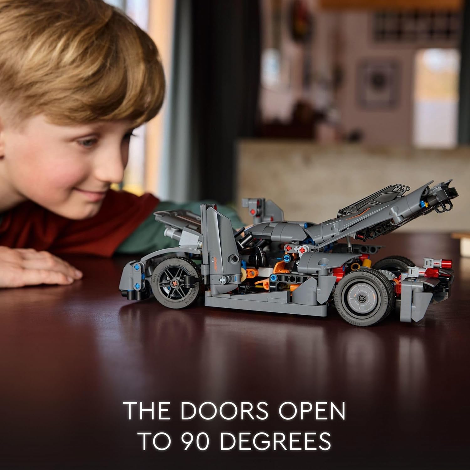 LEGO 42173 Technic Koenigsegg Jesko Absolut Grey Hypercar, Sports Car Building Toy Set for Boys and Girls, Vehicle Racing Car for Kids