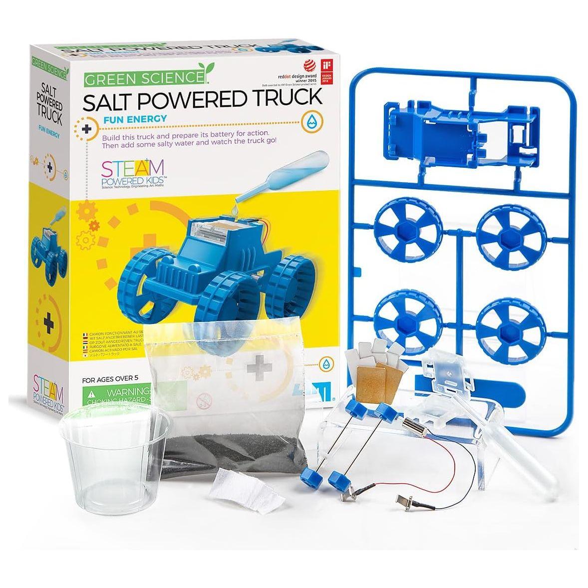 4M Green Science - شاحنة تعمل بالملح