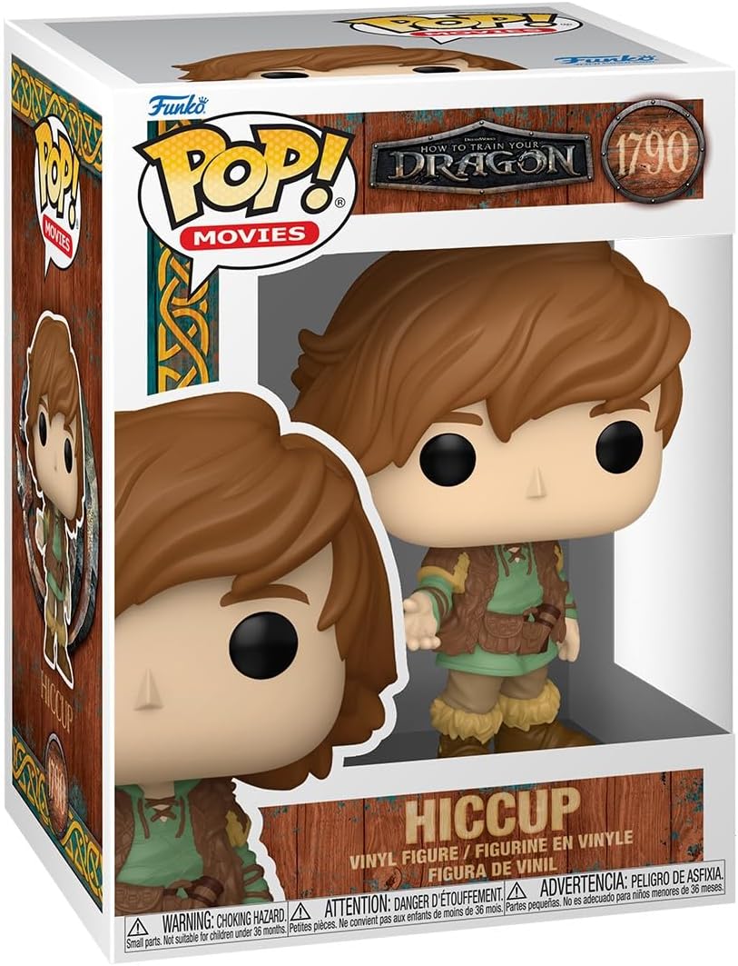 Funko Pop! Cartoon Animation: DreamWorks - How to Train Your Dragon - Hiccup #1790