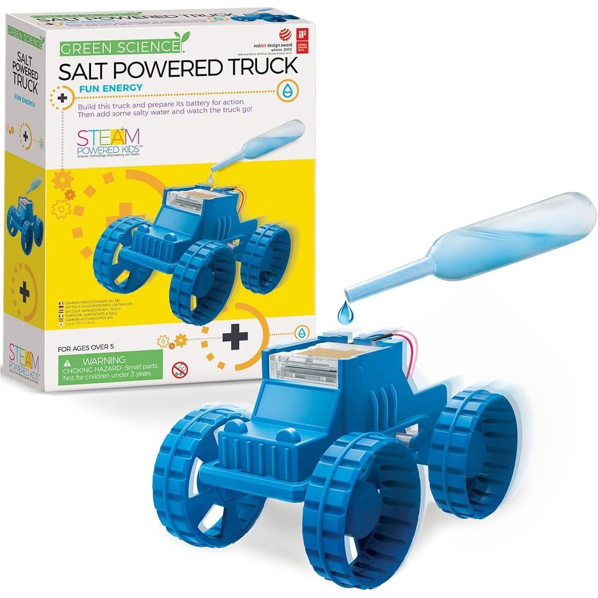 4M Green Science - شاحنة تعمل بالملح