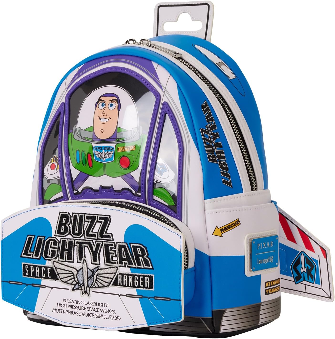 Funko Loungefly! Cartoon Animation: Disney Pixar - Toy Story 30th Anniversary - Buzz Lightyear Mini Backpack