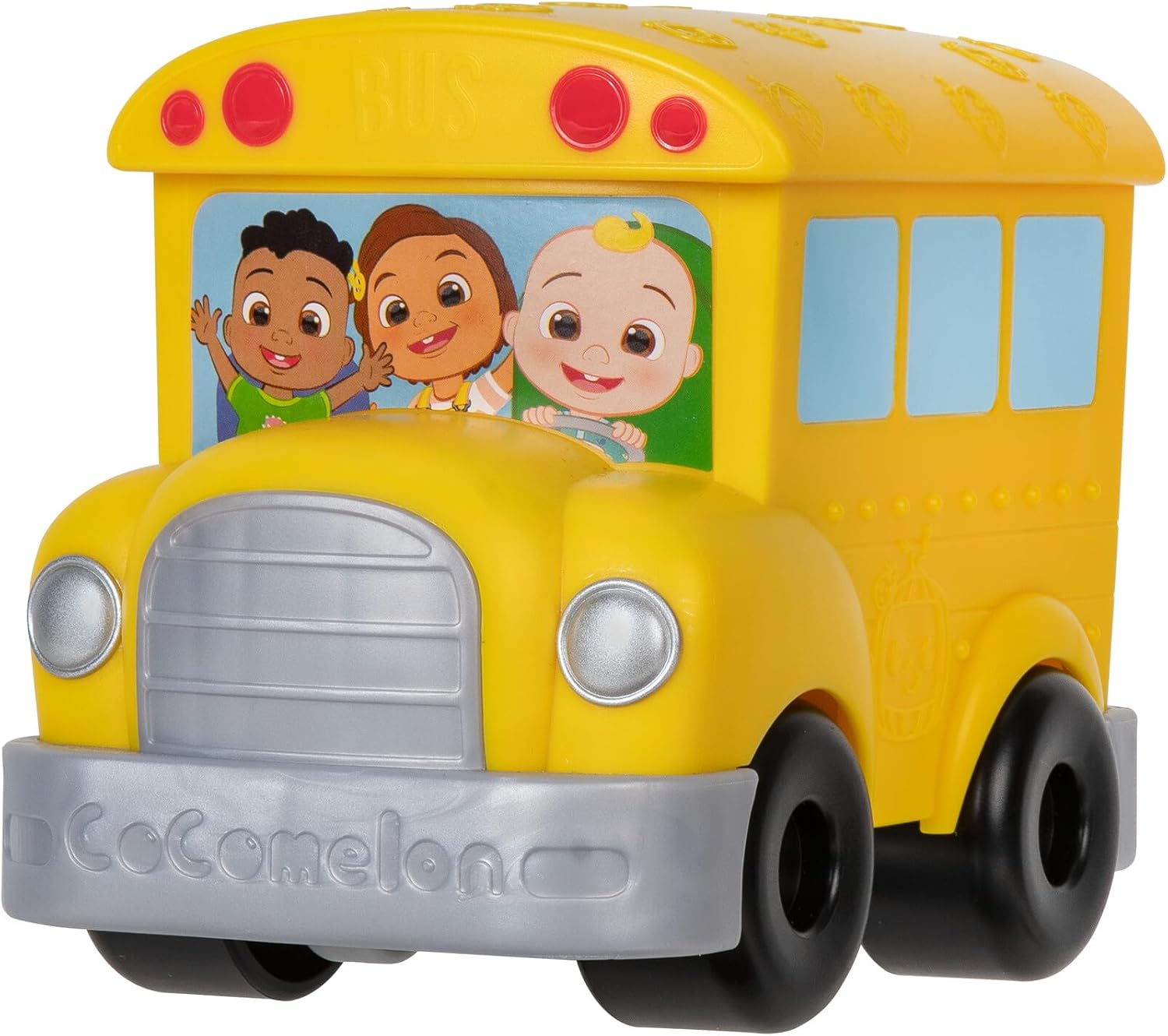 CoComelon Official Musical Yellow School Bus Toy