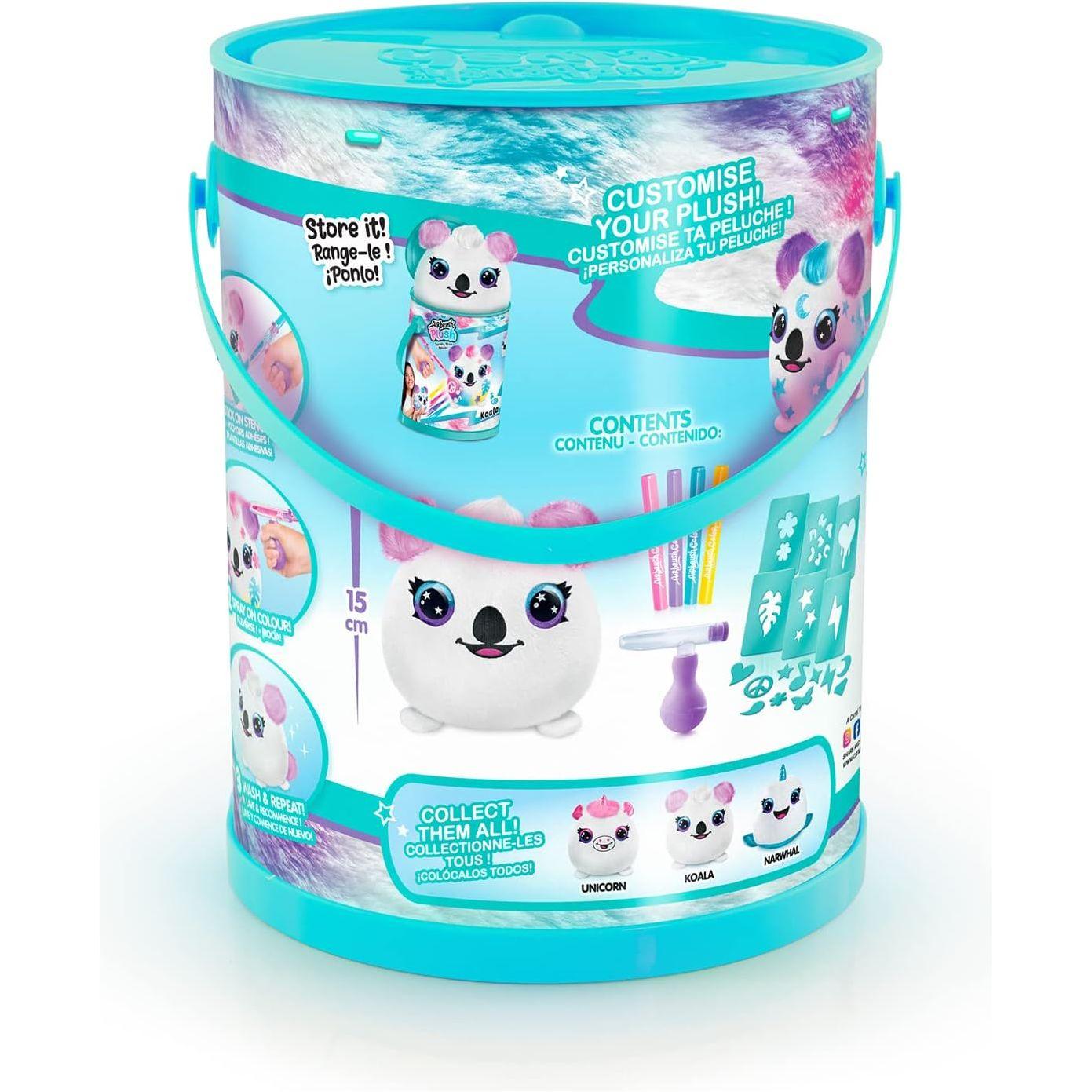 Canal Toys Airbrush Plush Squish Paint Bucket