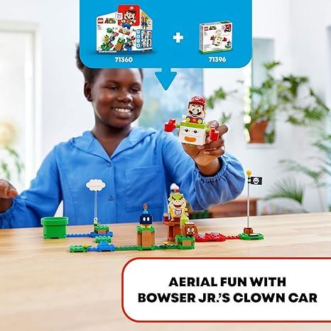 LEGO Super Mario Bowser Jr.’s Clown Car Expansion Set 71396 Building Kit; Collectible Toy for Kids Aged 6 and up (84 Pieces)