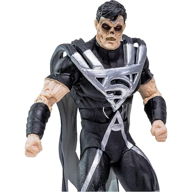 McFarlane DC Build-a 7 بوصات مجسمة Wave 8 - Blackest Night - Black Lantern Superman