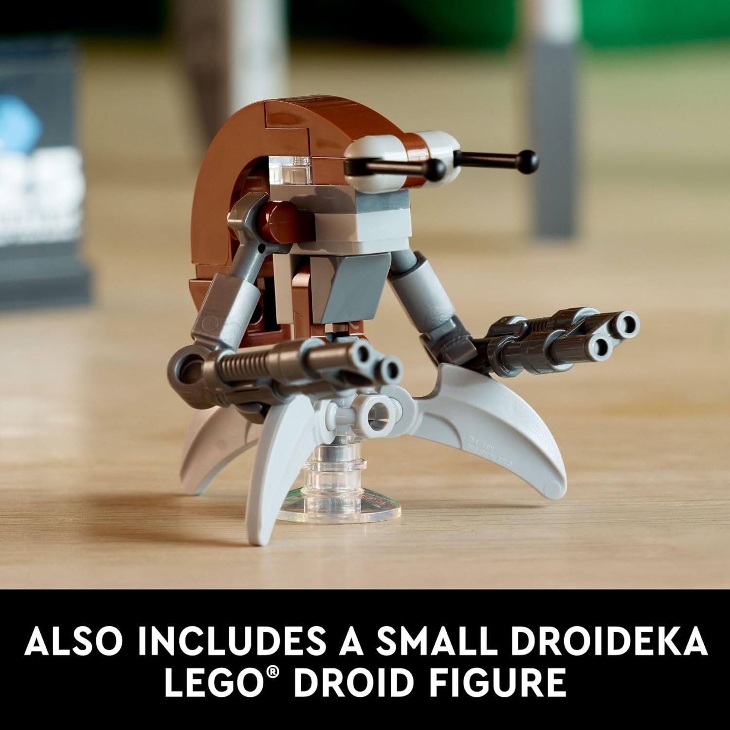 LEGO Star Wars Droideka Model for Build and Display, Collectible Brick Built Destroyer Droid Figure for May The 4th Be with You Décor, Star Wars Fan Gift Idea for Adults or Any Collector, 75381