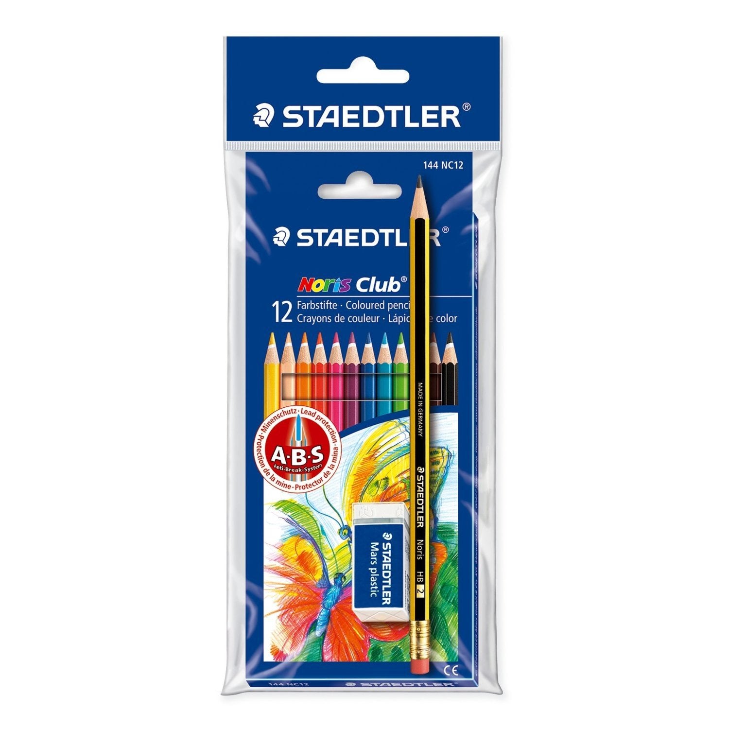 مجموعة أقلام تلوين ستيدلر نوريس كلوب 12 قلم تلوين