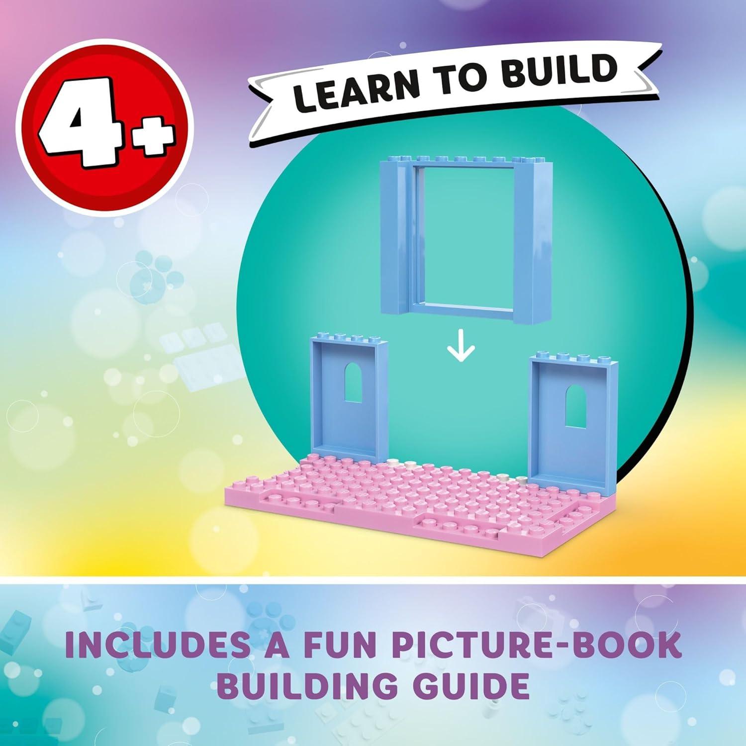 LEGO 10796 Gabby’s Dollhouse Gabby’s Kitty Care Ear Animal Playset for Kids,