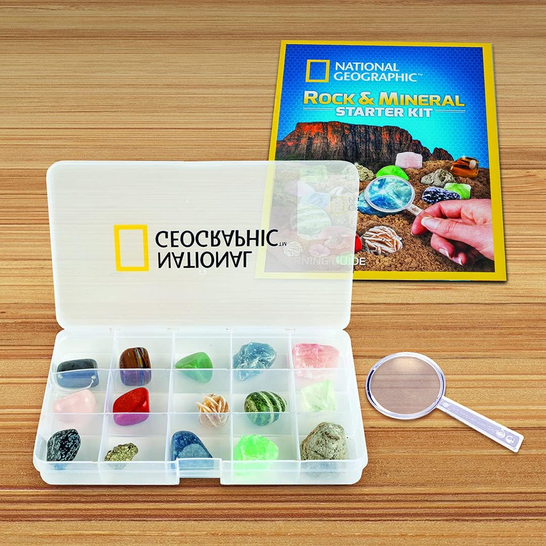 National Geographic - Rock and Mineral Starter Kit - 15pc