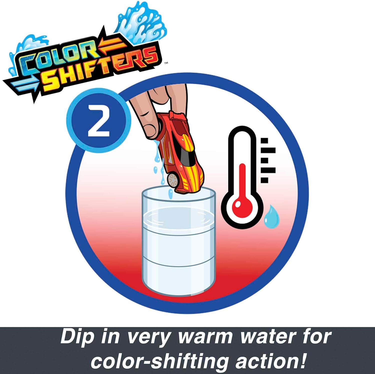 Hot Wheels Color Reveal 2 Pack of Vehicles with Surprise Reveal & Color-Change Feature