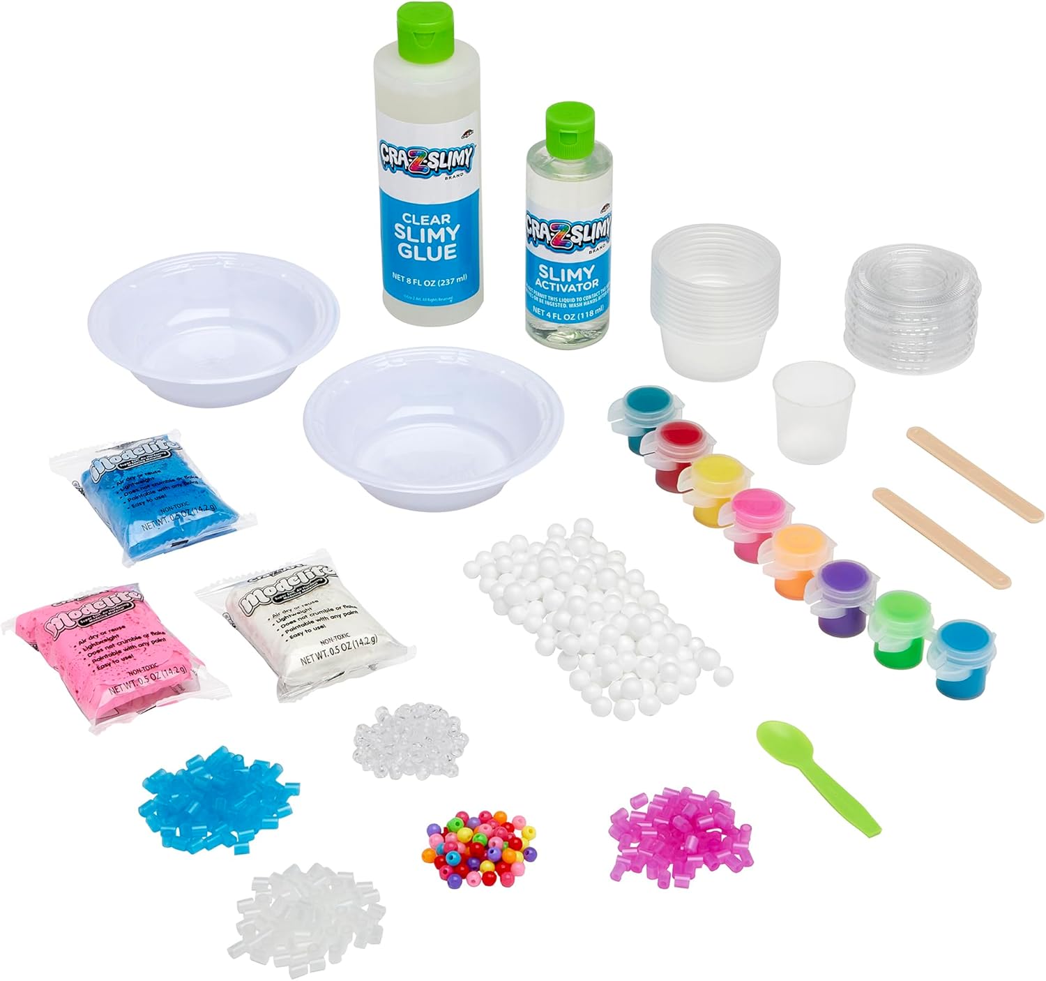 CRA-Z-Slimy Tub Fulla Butter & Crunch DIY Slime Kit - Mix and Make Your Own Butter and Crunchy Slime