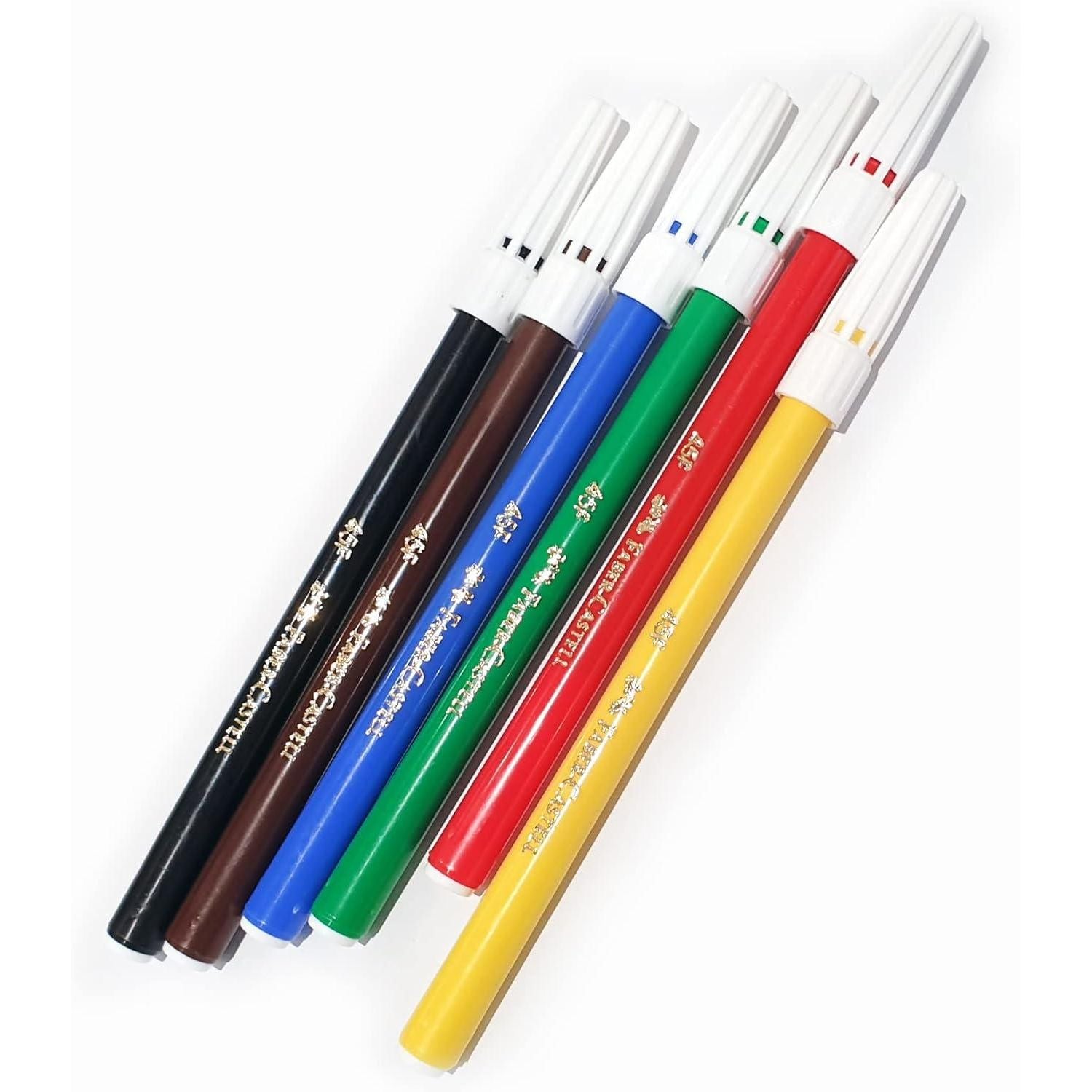 Faber Castell-Sketch Fibre Tip Pens Marker Set Of 6