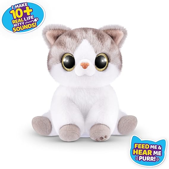Zuru Pets Alive Smitten Kittens Surprise (Scottishfold Alli)  Nurture Play Soft Toy Unboxing Adopt Interactive 10 Sounds