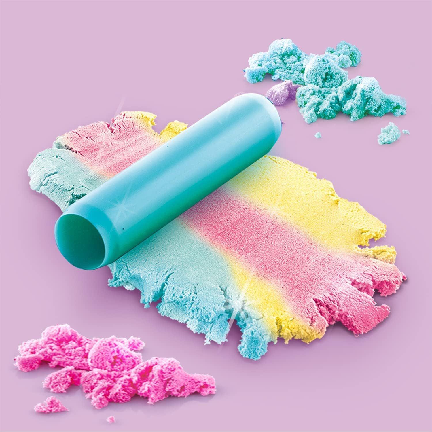 مجموعة أنشطة سو ساند DIY من كانال تويز، كعكة قوس قزح