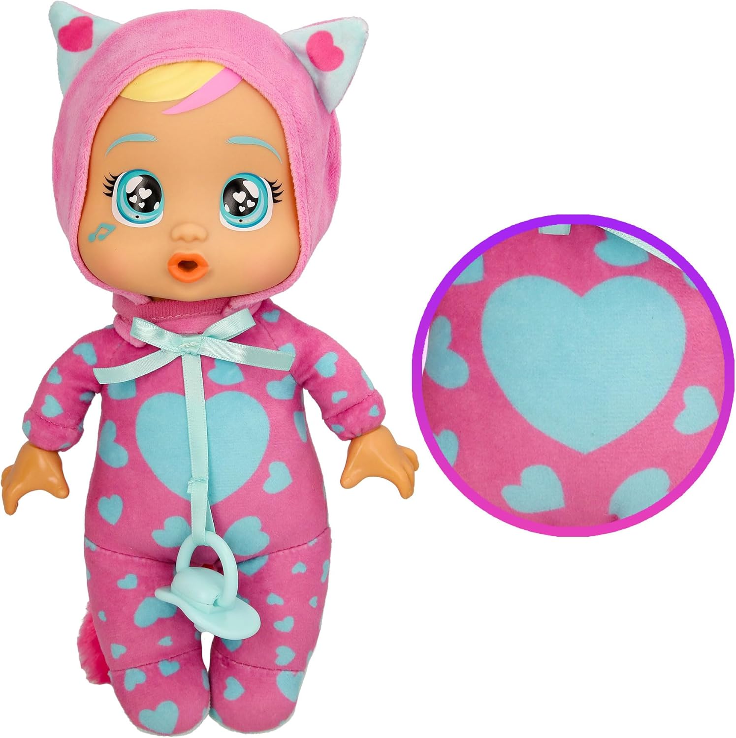 رعاية الأطفال البكاء الصغيرة - القلب الأرجواني