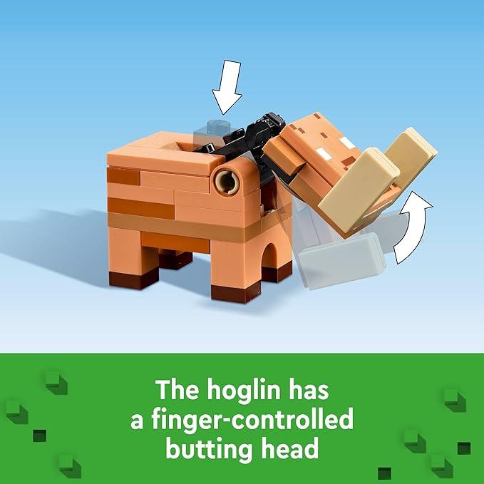 LEGO 21255 Minecraft The Nether Portal Ambush Adventure Set, Building Toy for Kids with Minecraft Action Figures and Battle Scenes, Minecraft Toy for Boys, Girls and Gamers