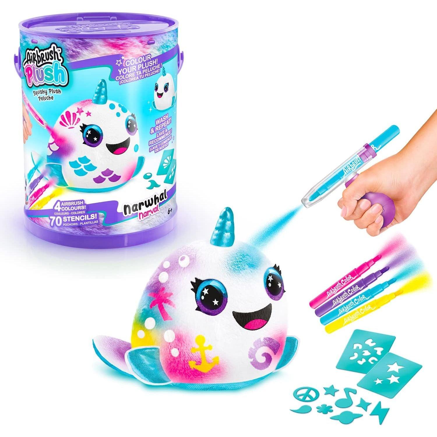Canal Toys Airbrush Plush Squish Paint Bucket