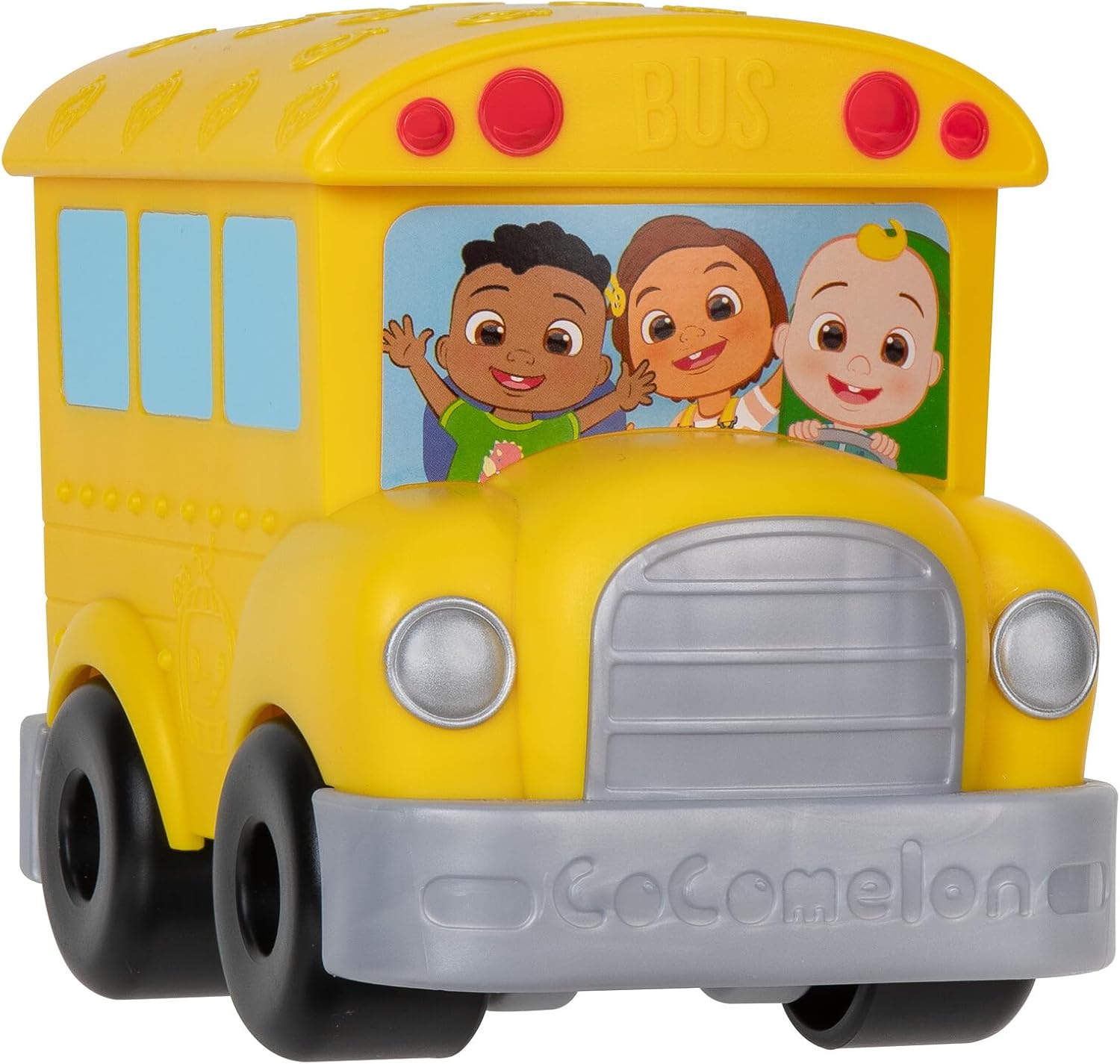 CoComelon Official Musical Yellow School Bus Toy
