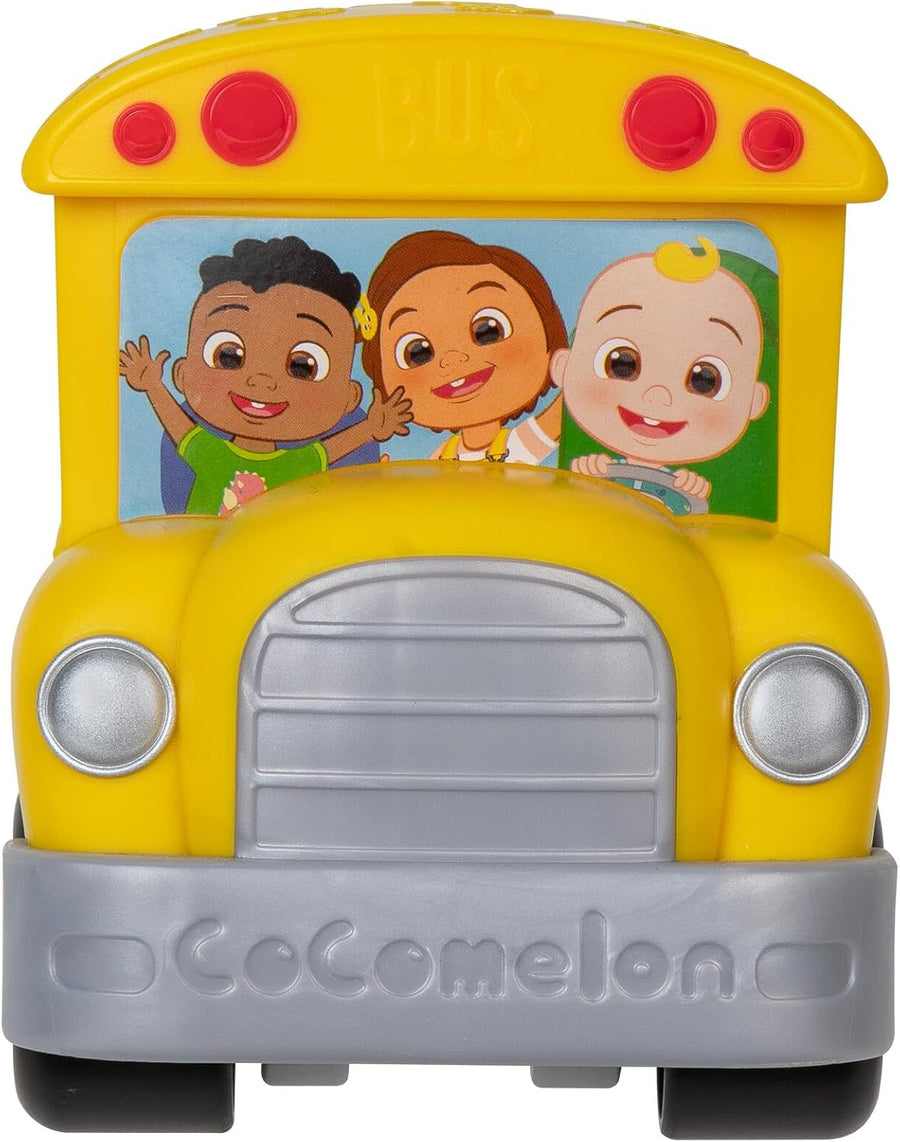 CoComelon Official Musical Yellow School Bus Toy