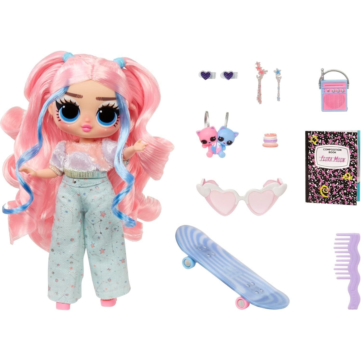 LOL Surprise Tweens Fashion Doll Flora Moon with 10+ Surprises and Fabulous Accessories – Great Gift for Kids Ages 4+