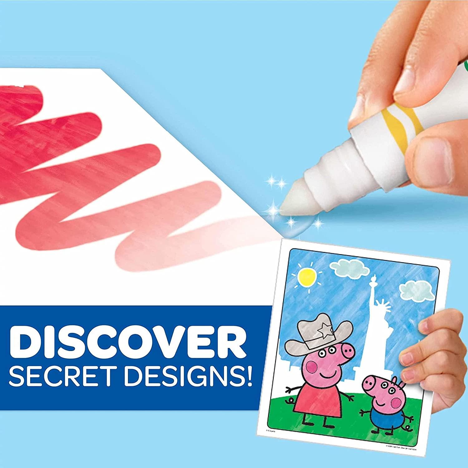 Crayola Peppa Pig Coloring Pages & Markers, Color Wonder Mess Free Coloring, Easter Basket Stuffers