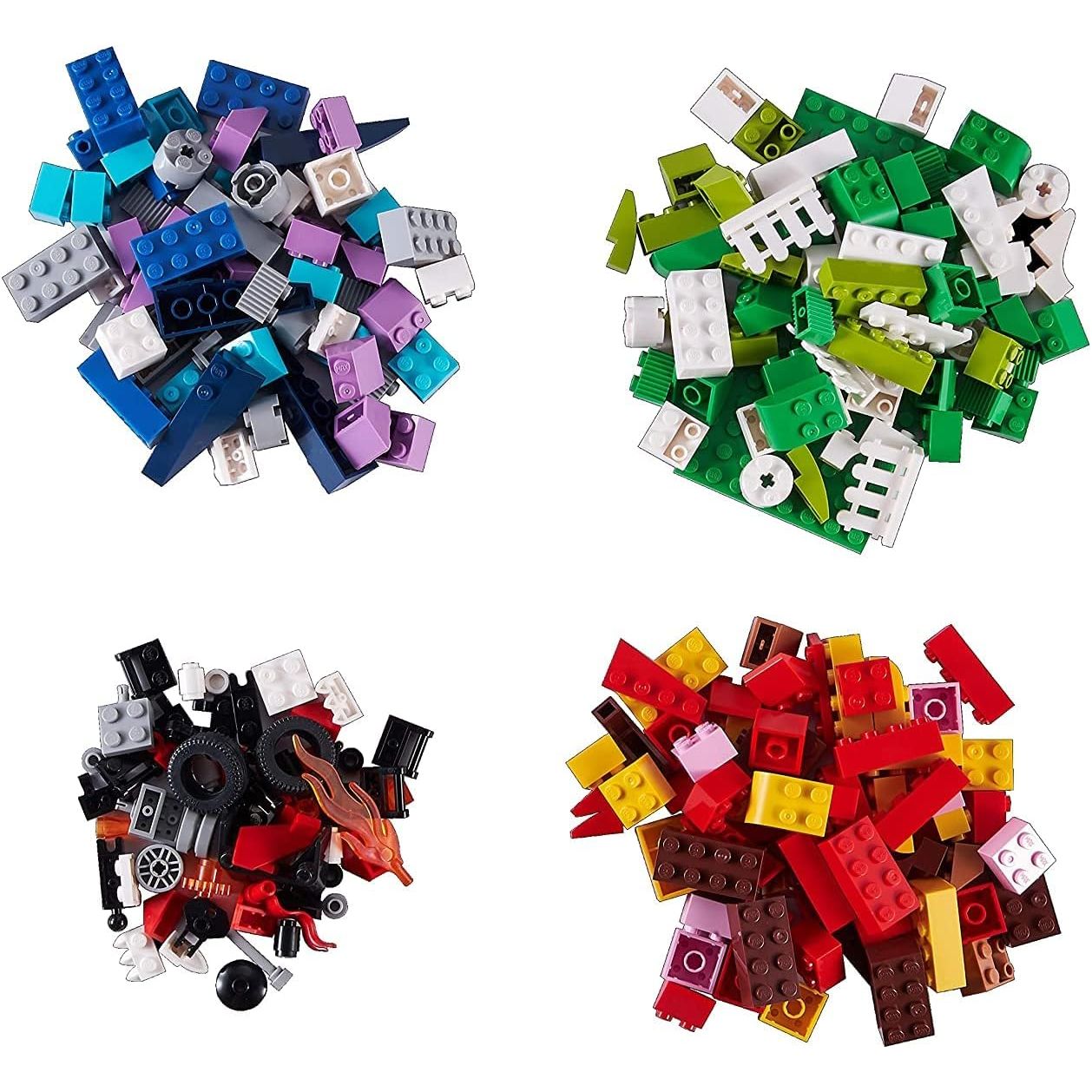 مجموعة مكعبات البناء ذات القيمة ماكس بيلد مور من زورو S002، 253 قطعة، متعددة الألوان