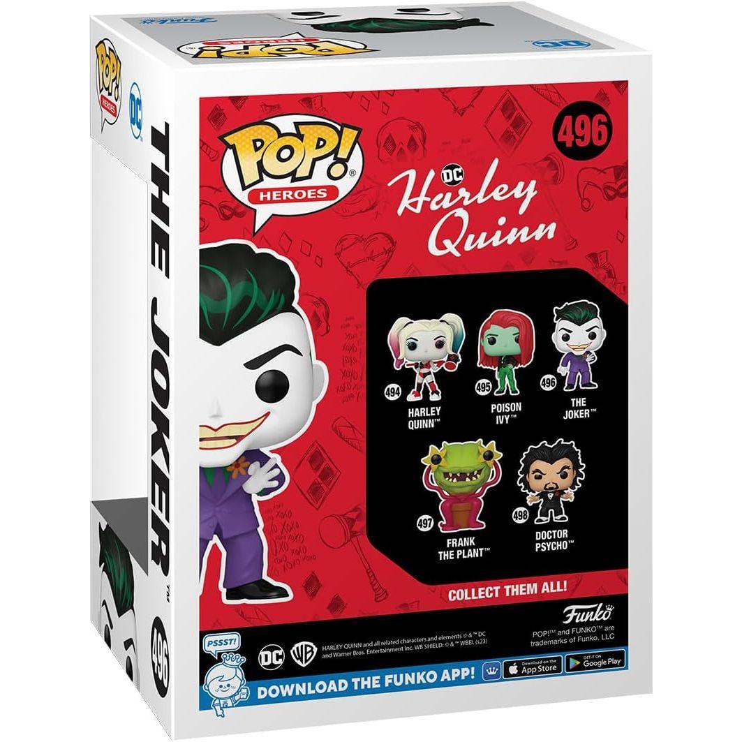 Funko Pop! Heroes: DC - Harley Quinn, The Joker
