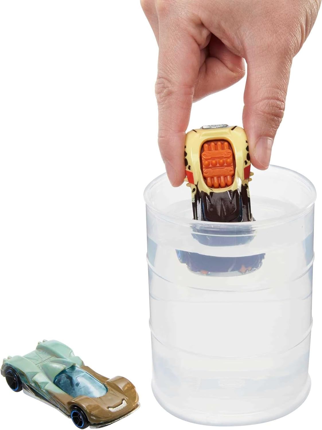 Hot Wheels Color Reveal 2 Pack of Vehicles with Surprise Reveal & Color-Change Feature