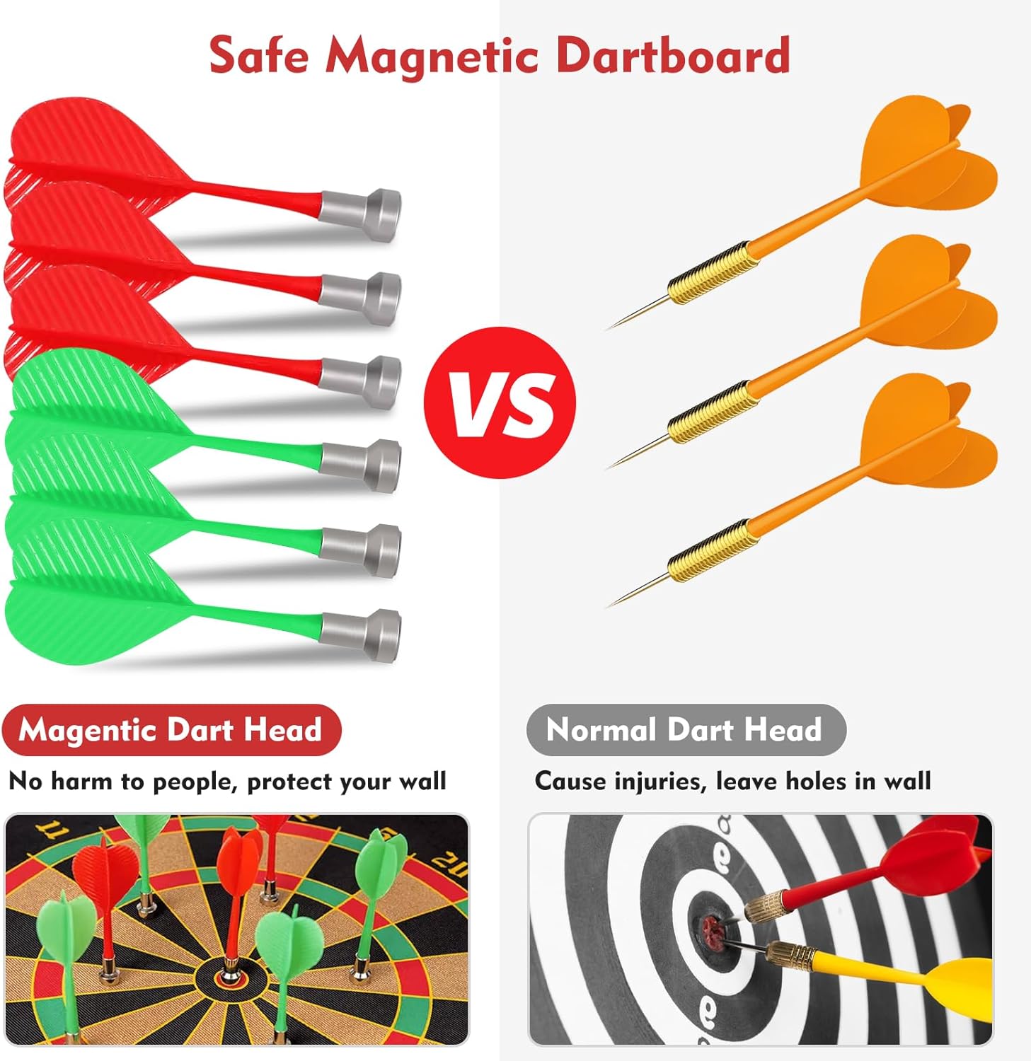 Magnetic Dart Board, 15 