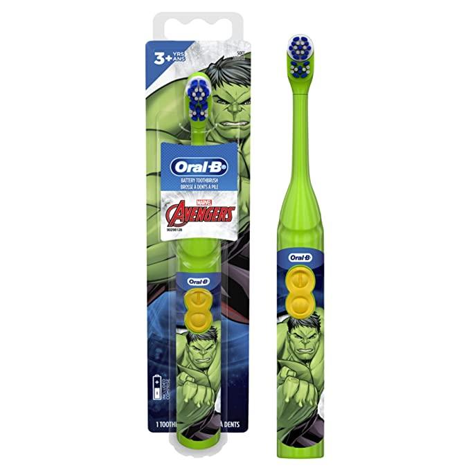Oral-B Kid's Battery Toothbrush Featuring Marvel's Avengers - BumbleToys - 5-7 Years, Baby Saftey & Health, Boys, Oral-B, Pre-Order, Toothbrush