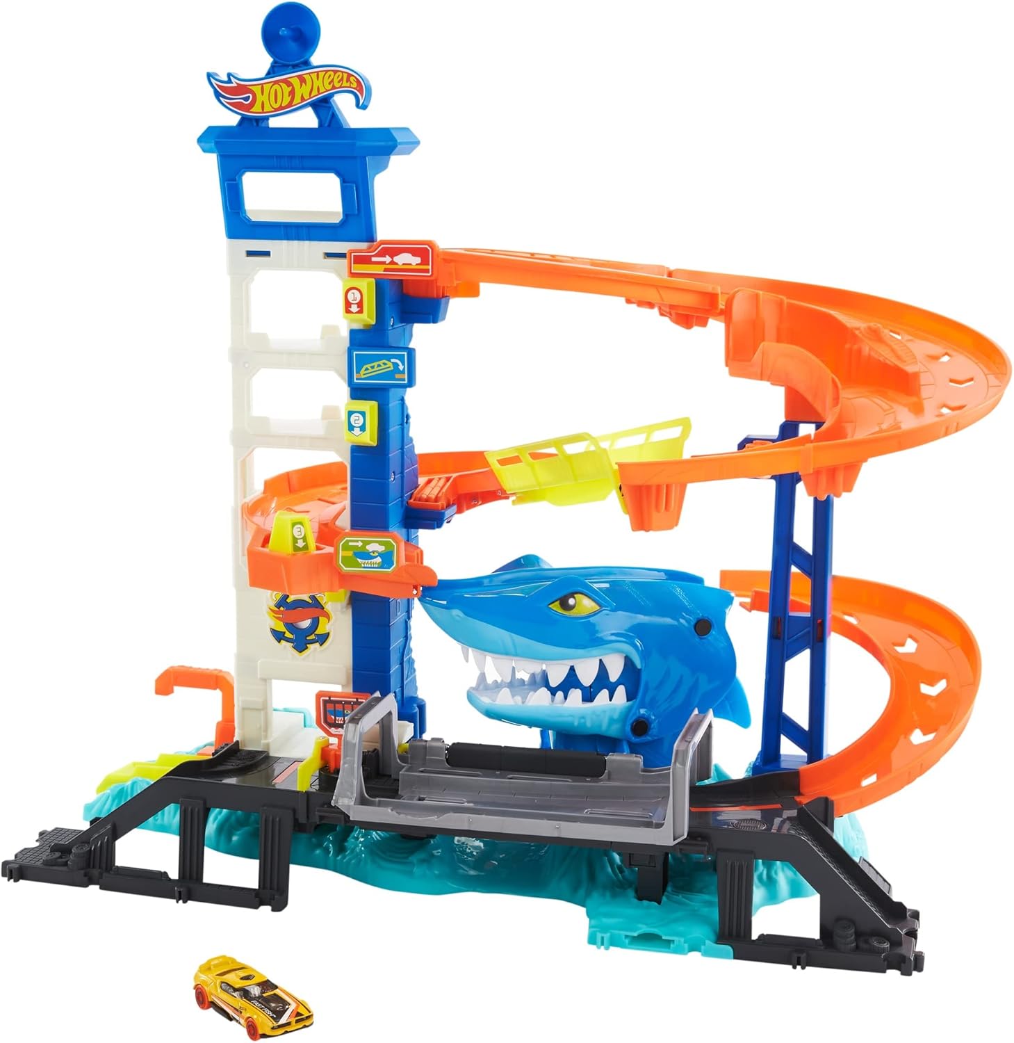 Hot Wheels Attacking Shark Escape Playset