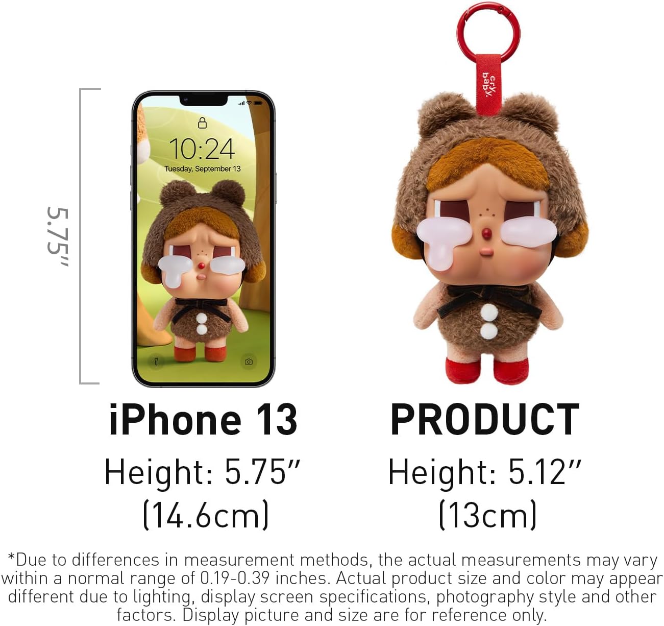 دمية بوب مارت كراي بيبي كرايينغ أغين من سلسلة - وجه من الفينيل (صندوق أعمى)