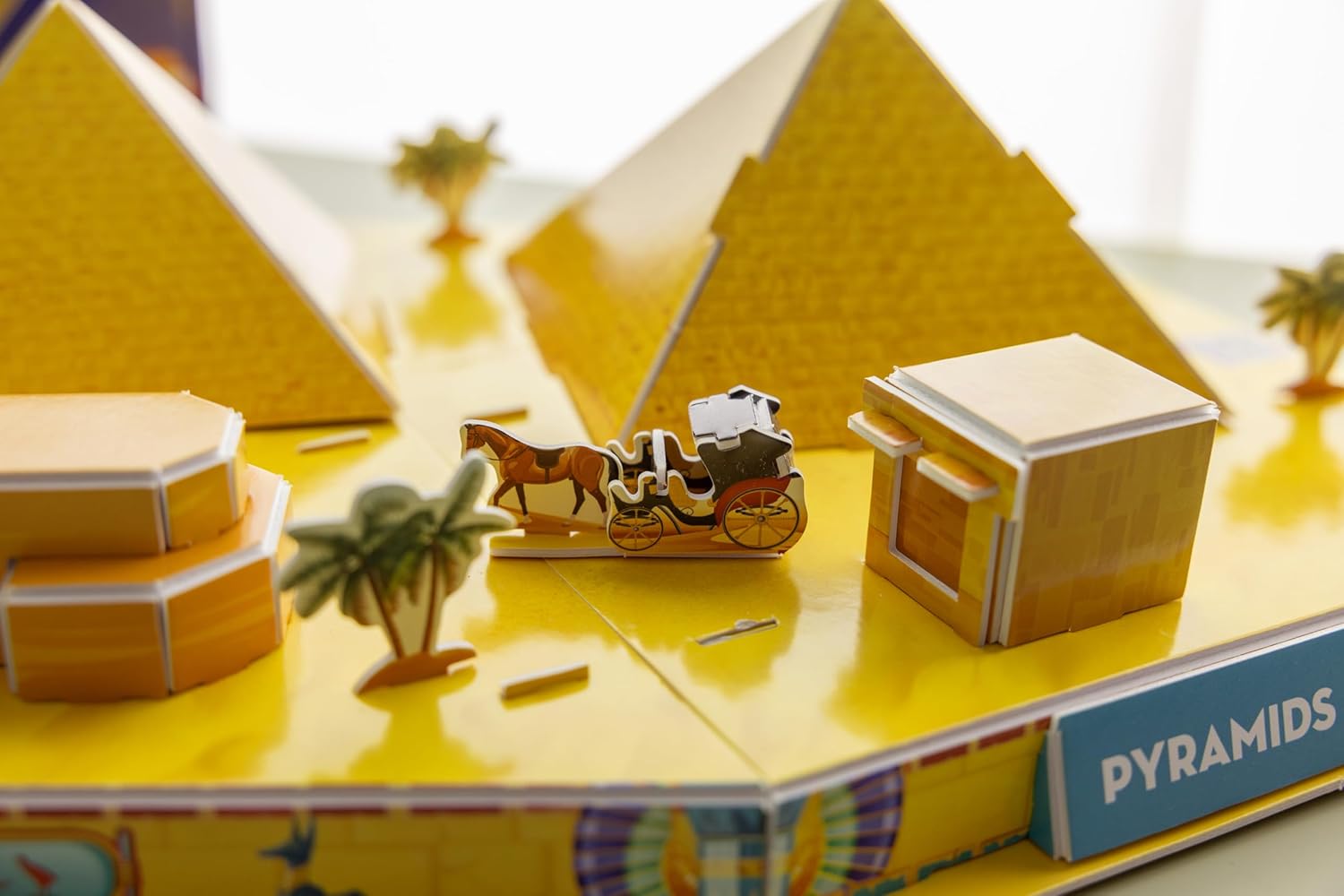 Pyramids Of Giza 3d puzzle - 91 Pieces, Egyptian Pyramids Egypt 3D Puzzle