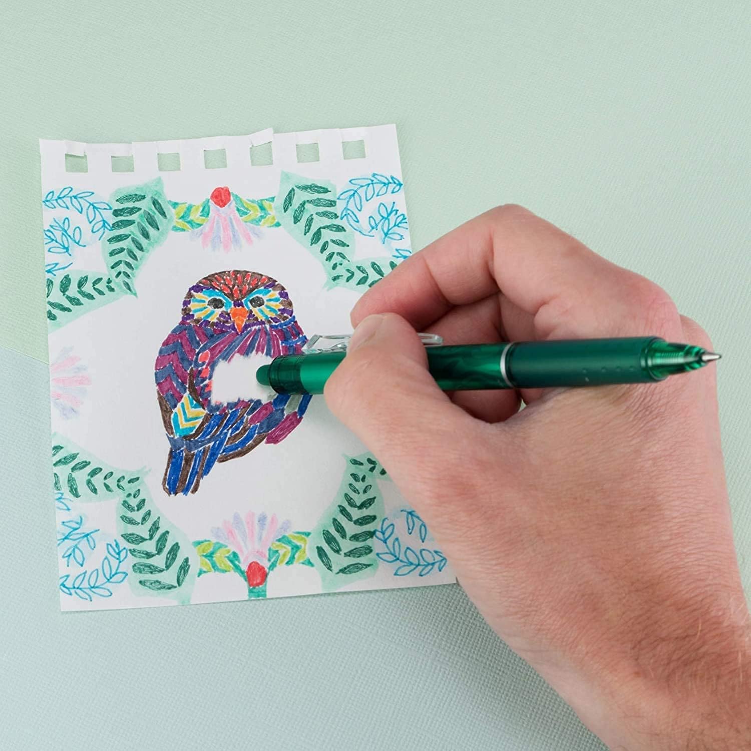 أقلام Pilot Frixion القابلة للمسح - عبوة من 6 أقلام حبر زرقاء + 4 عبوات إضافية - أقلام Frixion Clicker القابلة للمسح - قلم حبر جل قابل للسحب - رأس رفيع 0.7 مم يستخدم لـ Rocketbook وNotebook