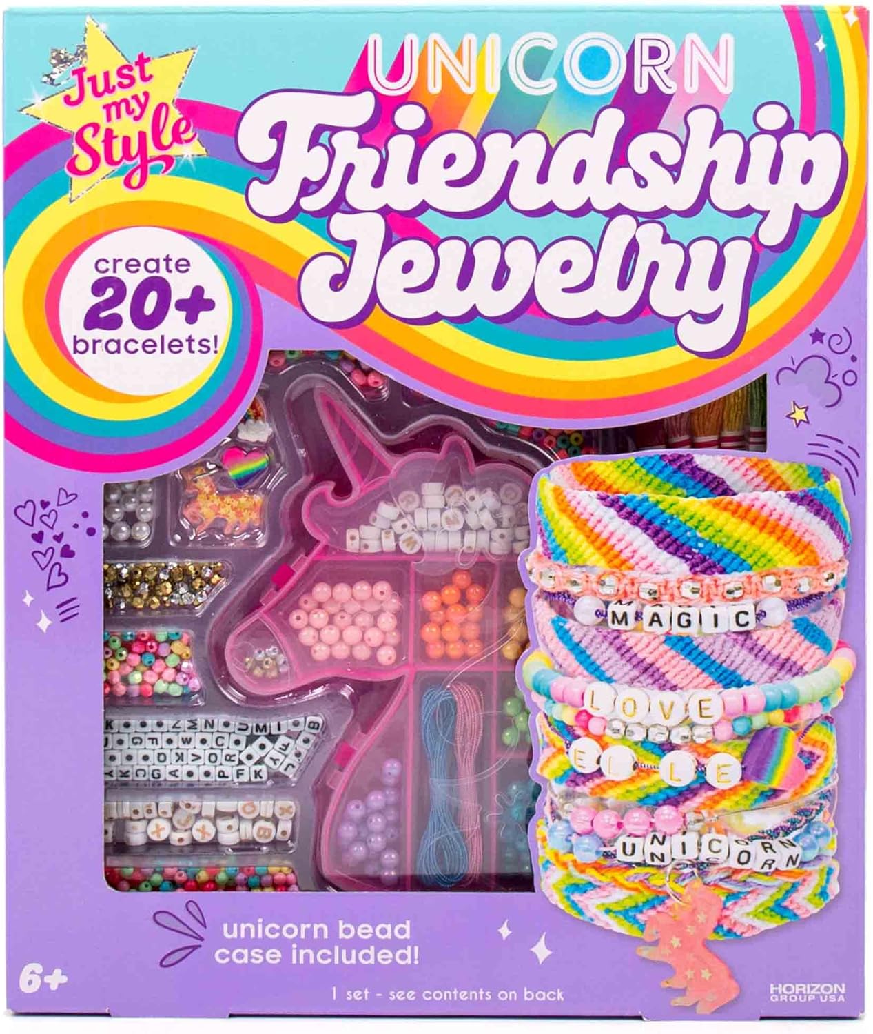 Just My Style Unicorn Friendship Jewelry Set